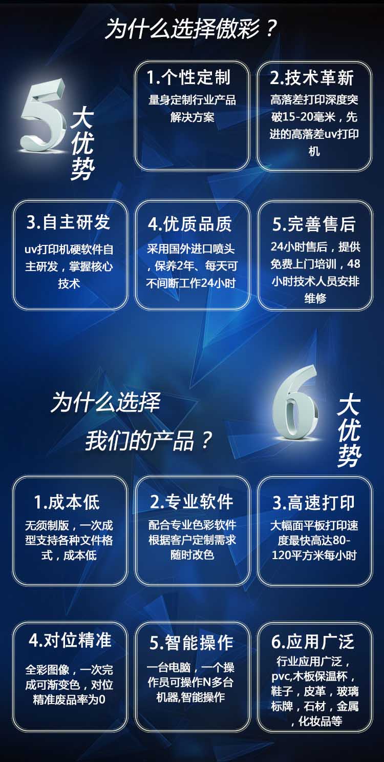 為何選擇傲彩